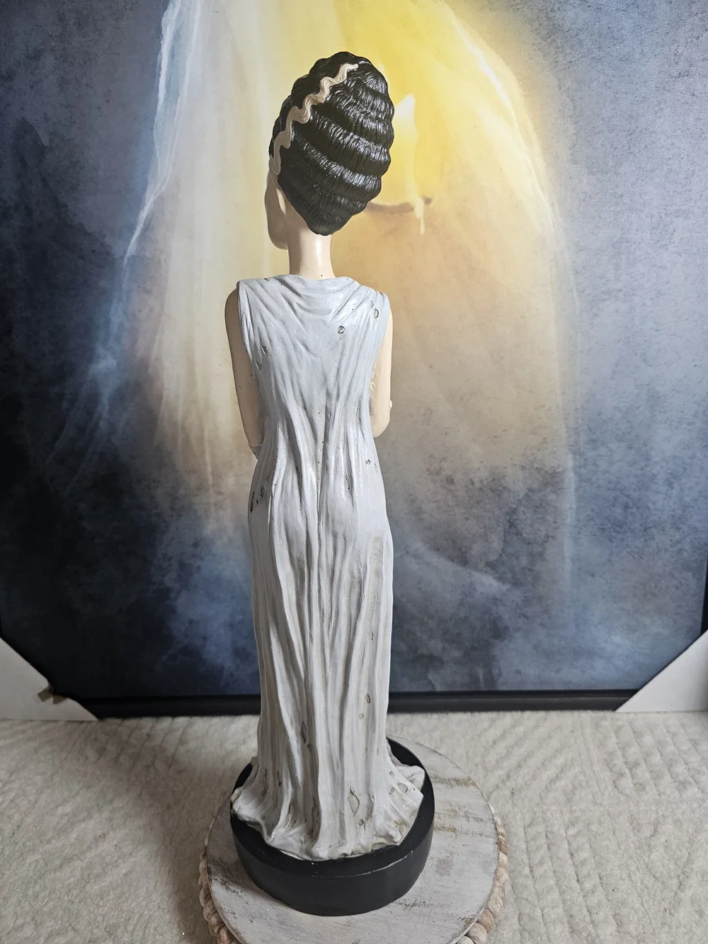 Bride of Frankenstein Bride  Mummy Statue viral Halloween